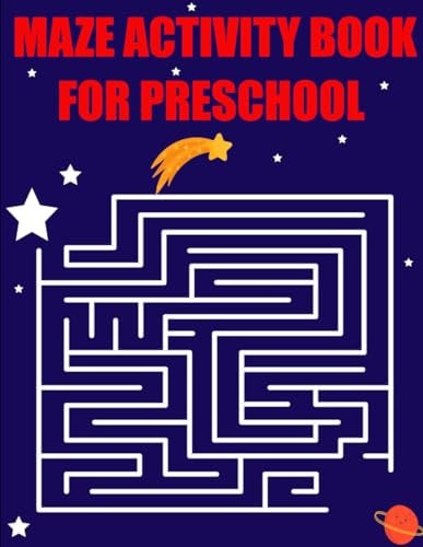 Maze Activity Book for Preschool A Fun Journey Through Twists and Turns for Little Learners