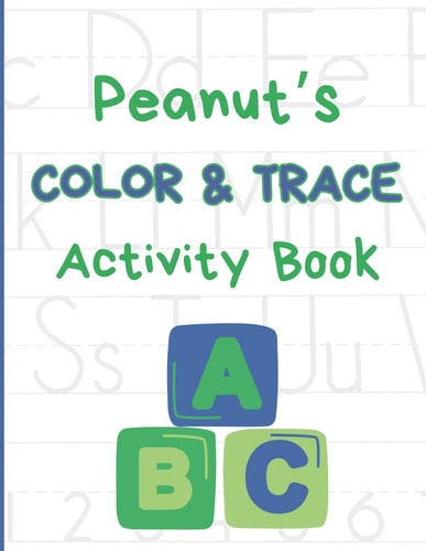 Peanuts Color & Trace Activity Book