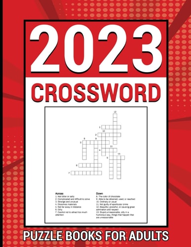 Crossword Puzzle Books for Adults Crossword Puzzles that Will Make Your Brain Work Out