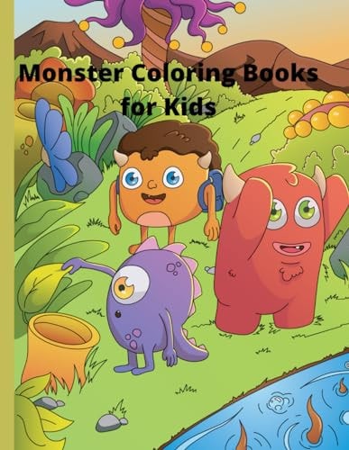 Monster Coloring Books for Kids