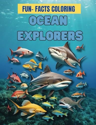 Ocean Explorers Fun-facts Coloring