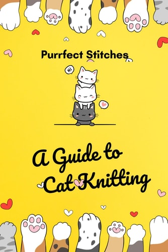 Purrfect Stitches A Guide to Cat Knitting: Cute and Adorable Cats Knitting For Your Day