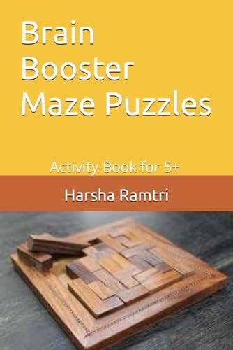 Brain Booster Maze Puzzles Activity Book
