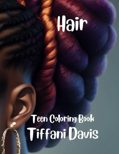 Hair Teen Coloring Book