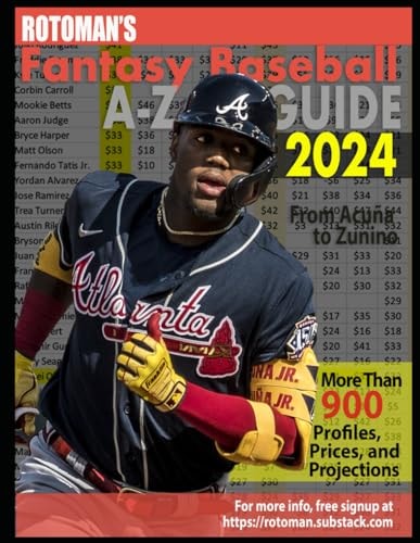 Rotoman's Fantasy Baseball Guide 2024 From Acuña to Zunino