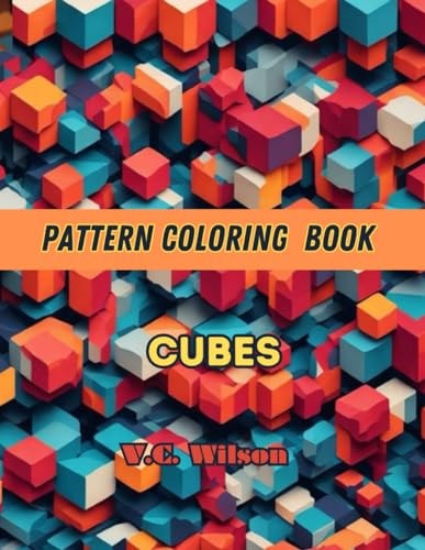 Pattern Coloring Book Cubes