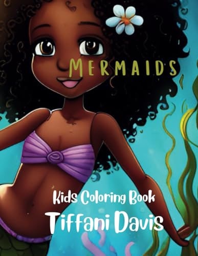 Mermaids Kids Coloring Book