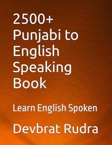 2500+ Punjabi to English Speaking Book Learn English Spoken