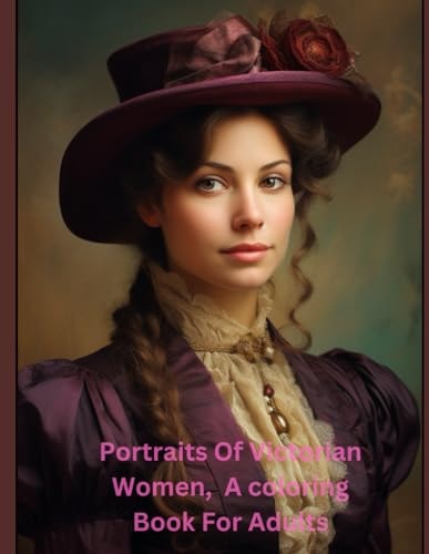 Victorian Women Coloring Book For Adults