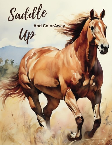 Saddle Up And Color Away