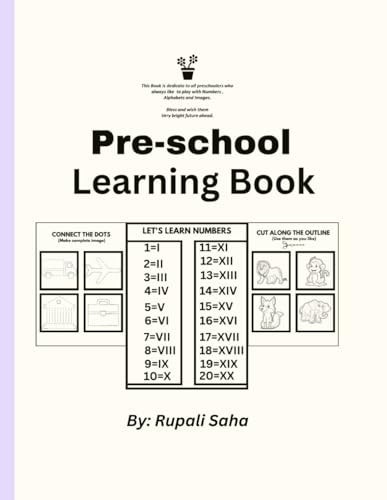 Preschool Learning Book Children Activity Book