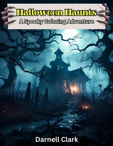 Halloween Haunts A Spooky Coloring Adventure