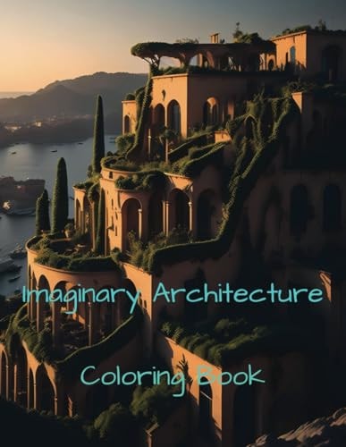 Imaginary Architecture Coloring Book