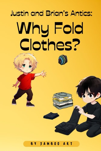 Justin and Brian's Antics Why Fold Clothes?: Laugh-Out-Loud Book For Kids