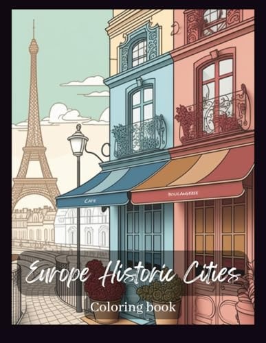 Coloring Book Cities of Europe
