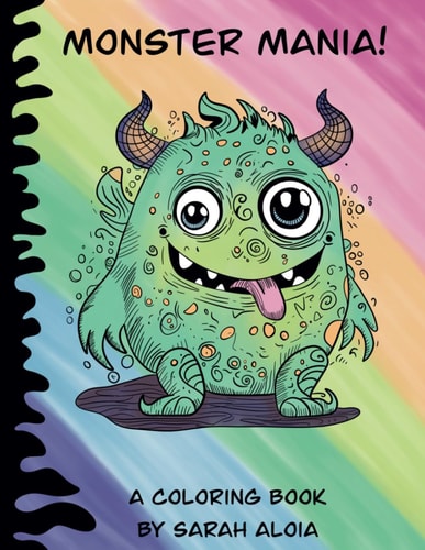 Monster Mania A Coloring Book