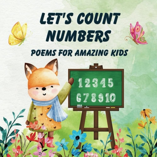 Let's Count Numbers Poems for Amazing Kids, Counting Picture Book for Toddlers Numbers 1-10