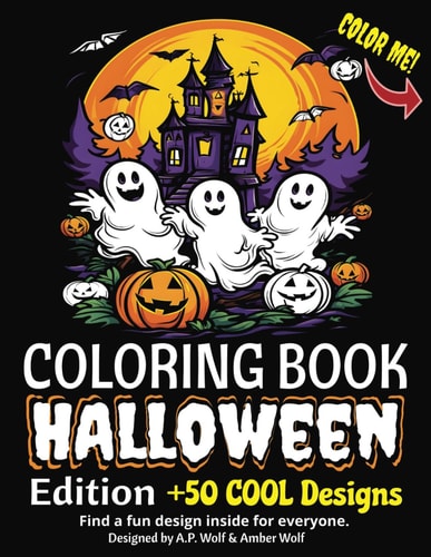 Coloring Book Halloween Edition Halloween Coloring Pages For Adults