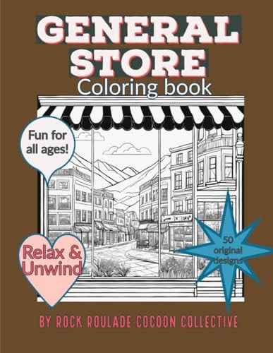 General Store Coloring Book