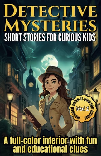 Detective Mysteries Short Stories for Kids A Full Collection of Amazing Puzzles and Riddles Included Three Solve-it-yourself Cases.