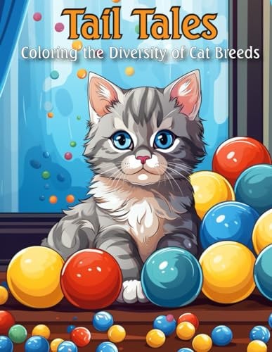 Tail Tales Coloring the Diversity of Cat Breeds