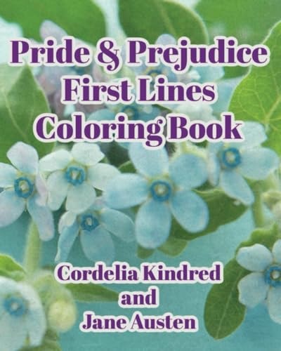 Pride & Prejudice First Lines Coloring Book
