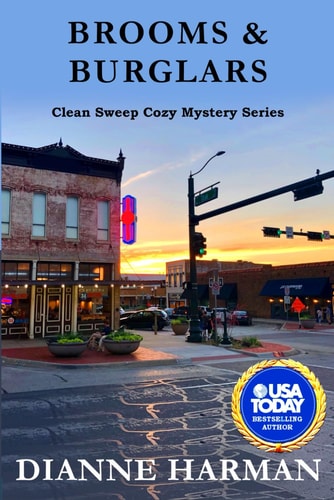 Brooms & Burglars Clean Sweep Cozy Mystery Series