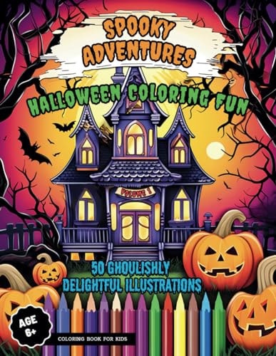 Spooky Adventures Halloween Coloring Fun For Kids