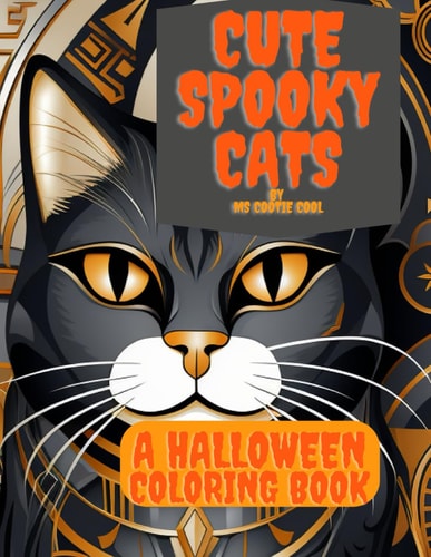 Cute Spooky Cats A Halloween Coloring Book