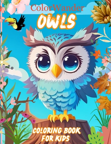 Owl Coloring Book for Kids