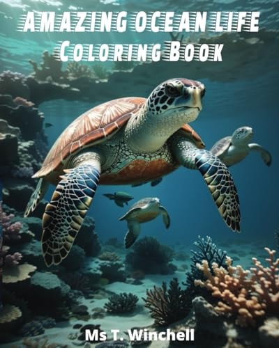 Amazing Ocean Life Coloring Book