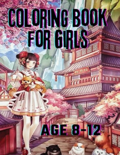 Coloring Book for Girls Colorful Adventures for Creative Girls