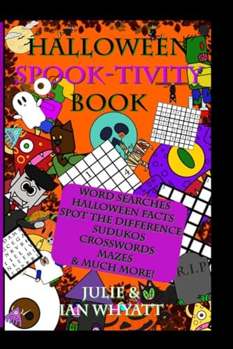 Halloween Spook-tivity Book Activity Book