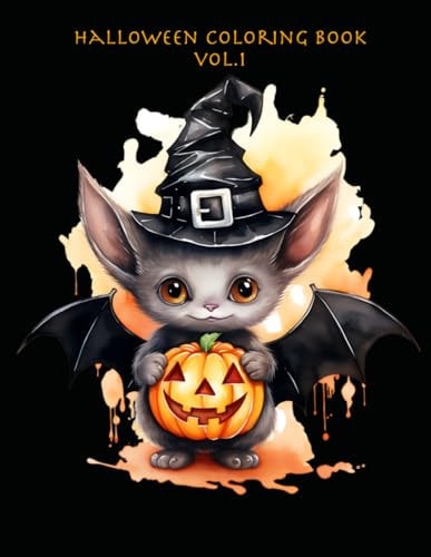 Halloween Coloring Book Vol. 1