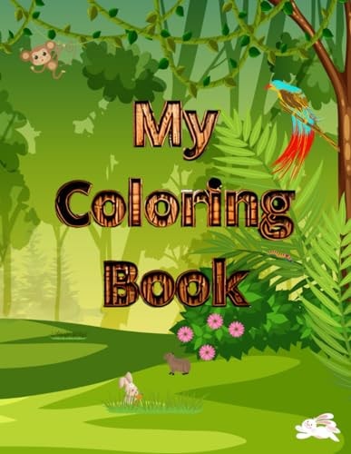 My Coloring Book 80 Page Dragon Coloring Book for Kids