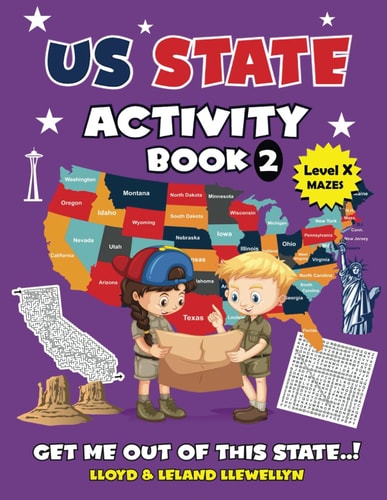 US State Activity Book #2 Get Me Out of This State!