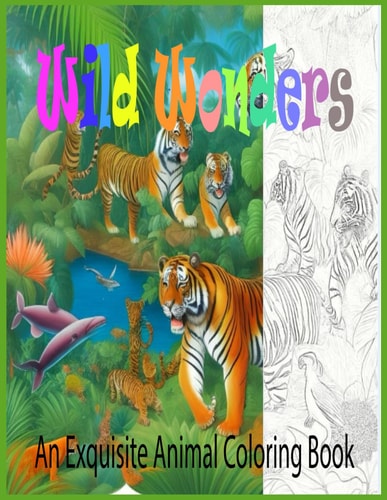 Wild Wonders An Exquisite Animal Coloring Book