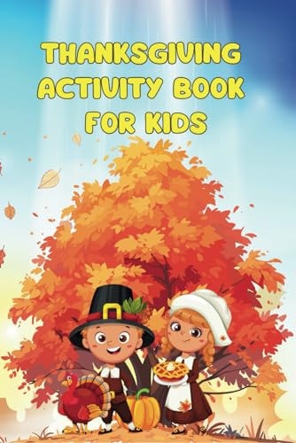 Thanksgiving Activity Book for Kids