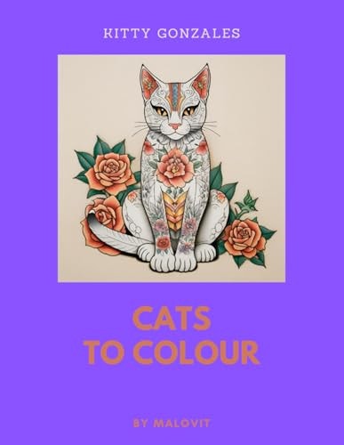 cats to colour: Ausmalbilder Katzen / coloring book cats