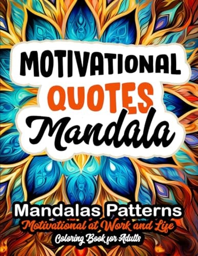 Motivational Meditations Coloring Book 8.5x11 - Find Calmness & Creativity