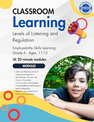Levels of Listening and Regulation Grade 6, (4) 20-Minute Modules
