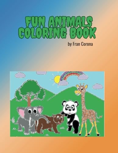 Fun Animals Coloring Book Alphabetical Animals Coloring Book for Kids