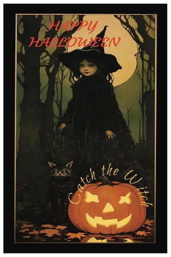 Happy Halloween Catch the Witch