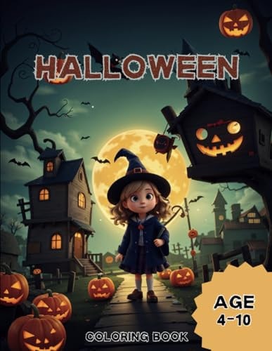Halloween Coloring Book Halloween Coloring Book for Kids