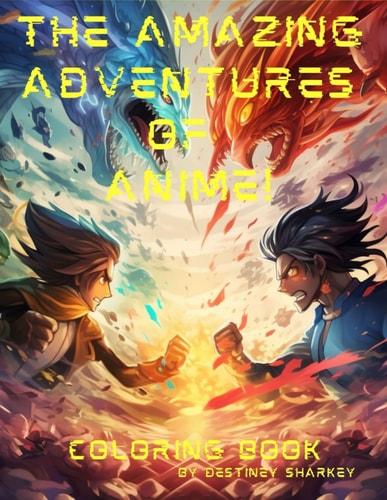The Amazing Adventures of Anime! Coloring Book