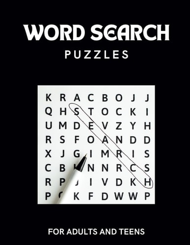 Hidden Word Expedition 2000+ Words 100 Puzzles Easy to Hard 8.5 * 11 Inches Activity Book for Adults and Teens