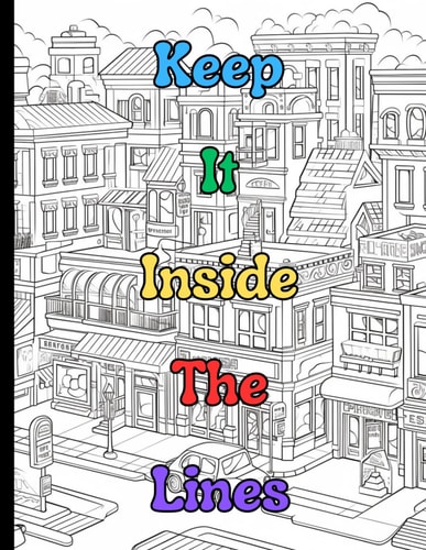 Keep it in the Lines Urban Adventures: Dive Into a World of Intricate Cityscapes