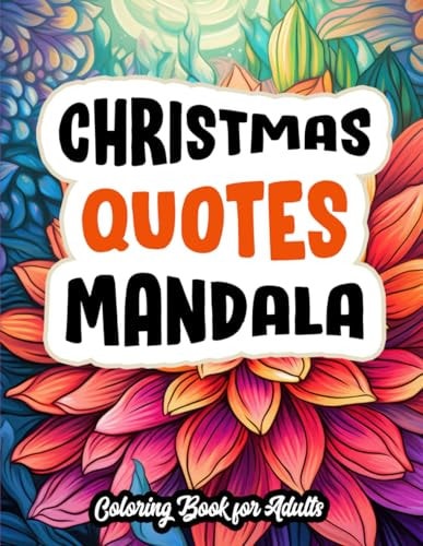 Faithful Mandalas Christian Coloring Journey: Stress Relief & Positive Quotes for Adults