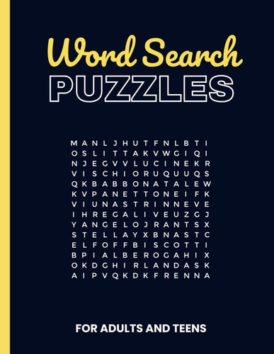 Word Wanderlust 3000+ Words 150 Puzzles Easy to Hard 8.5 * 11 Inches Activity Book for Adults and Teens