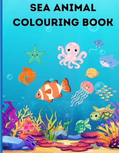 Sea Animal Coloring Book Ocean Discovery